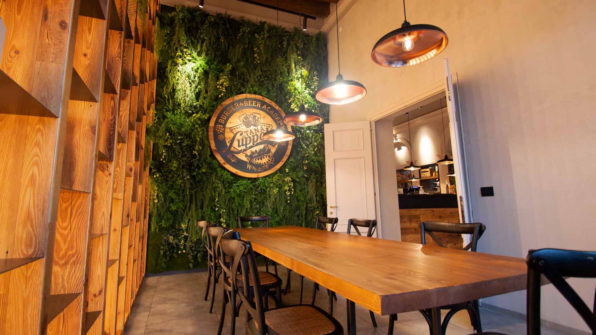 Muschio stabilizzato per ristoranti, bar e pizzerie